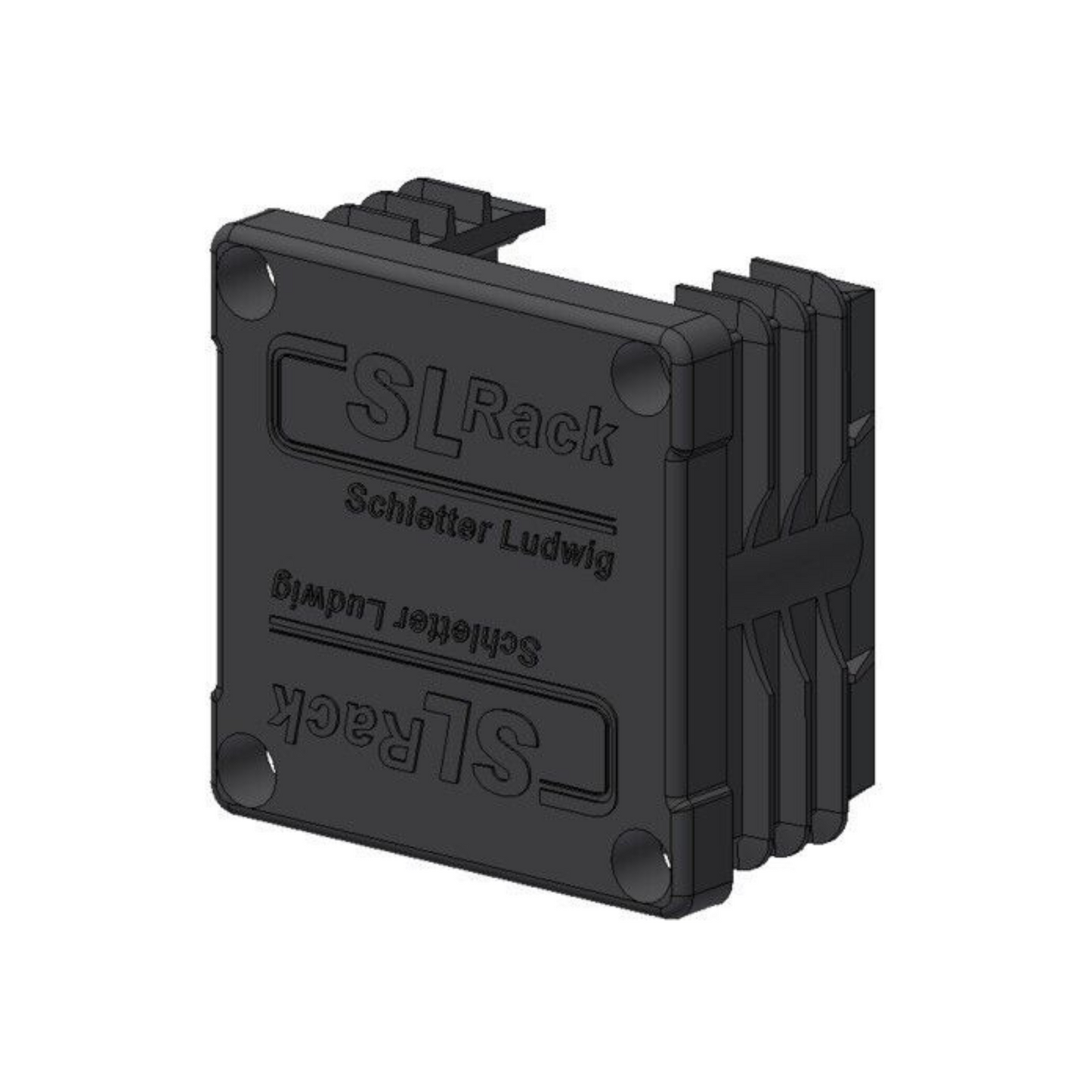 SL Rack Endkappe RAIL 40 schwarz