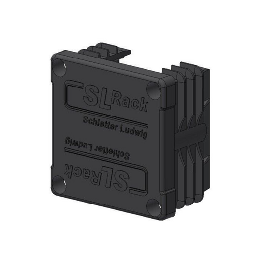 SL Rack Endkappe RAIL 40 schwarz