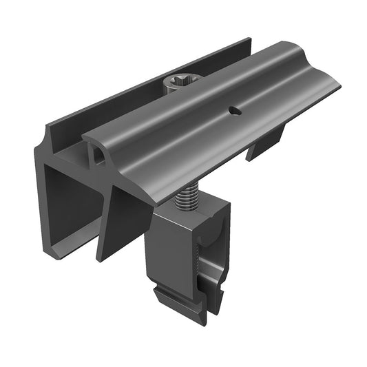 SL Rack Endklemme Vario mit Erdung 28-50 mm