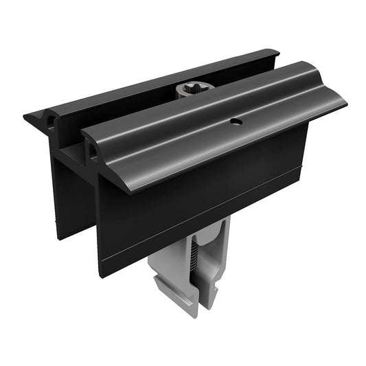 SL Rack Mittelklemme Vario mit Erdung 28-50 mm